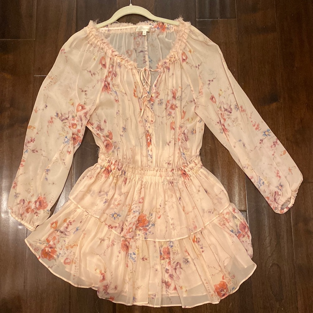 Loveshackfancy pink floral summer dress